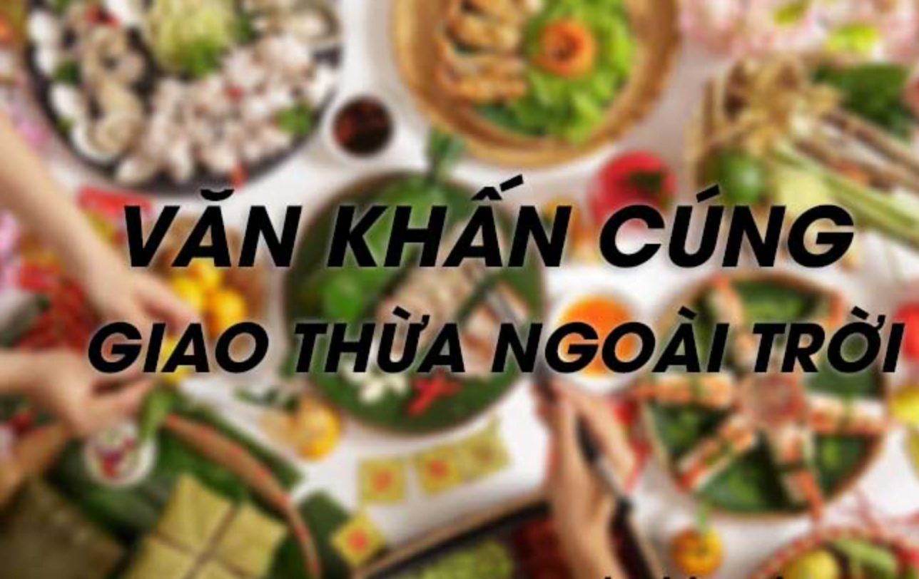 Bài Cúng Giao Thừa Ngoài Trời