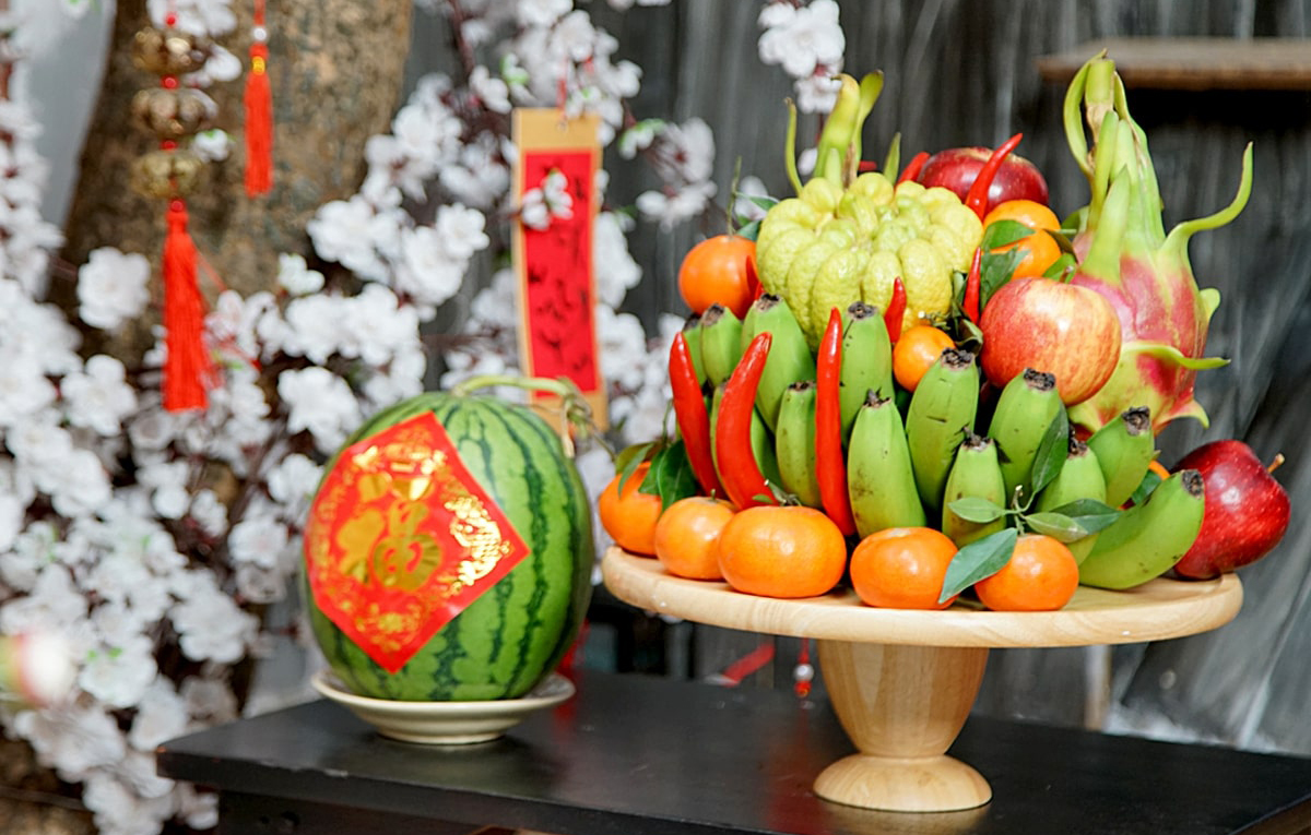 Ý nghĩa của trái cây cúng tất niên
